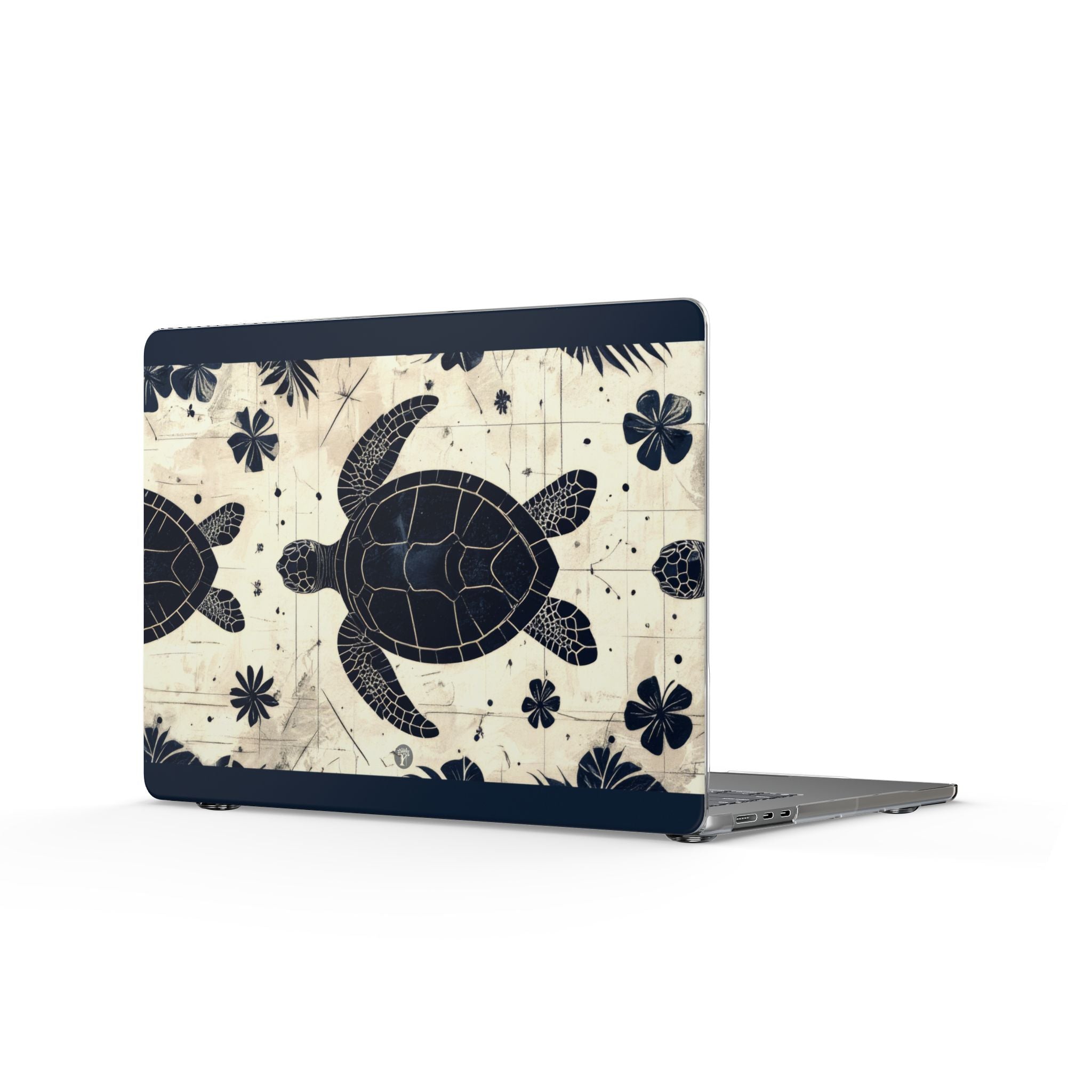 Tapa Kea Honu MacBook Hard Case MacBook Air 15.3 Glossy The Local Banyan