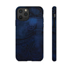 Midnight Essence Tough iPhone Case Side View - Dual Layer Drop Protection Hawaiian Phone Case - The Local Banyan