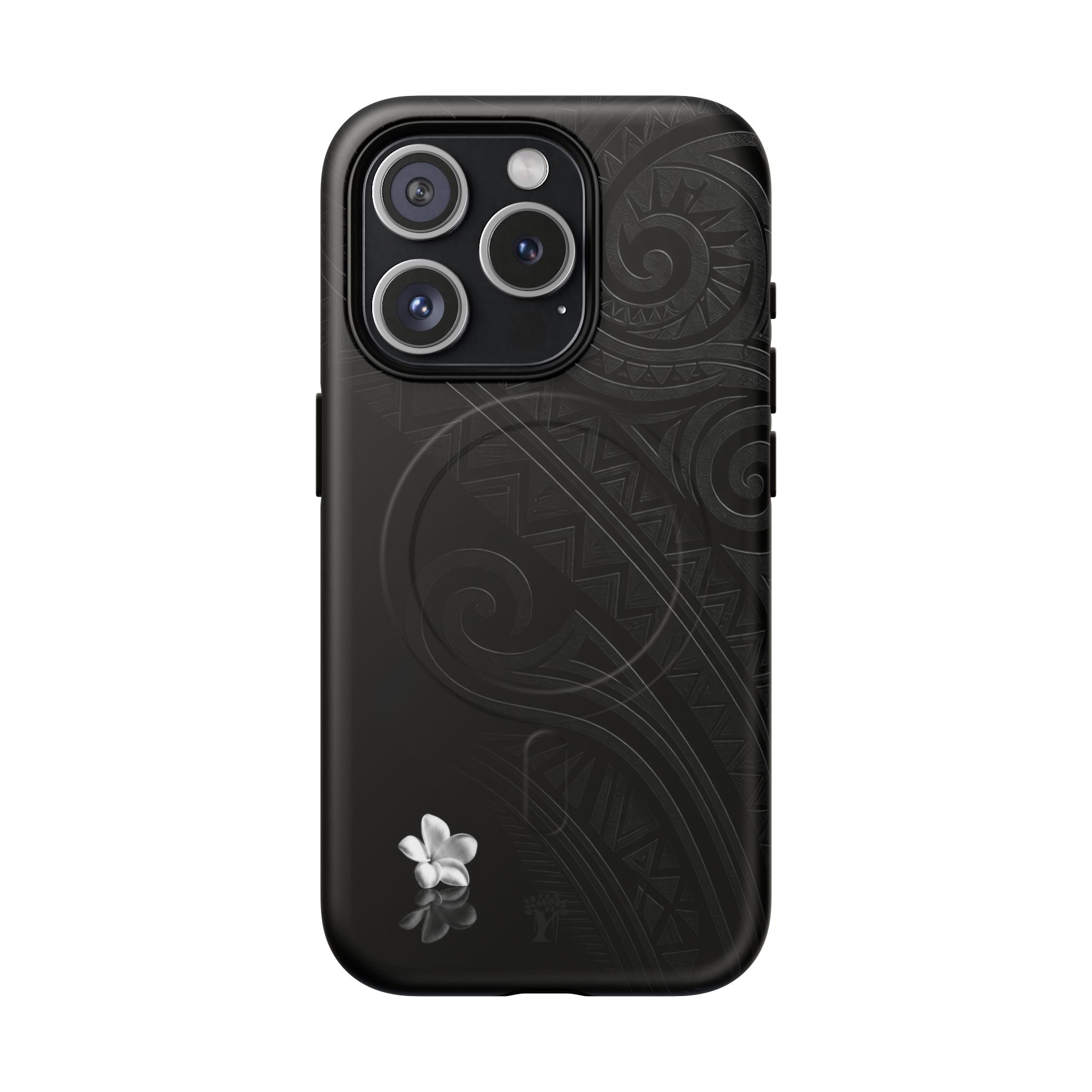 Plumeria Aka Magnetic Case for iPhone iPhone 15 Pro Matte The Local Banyan