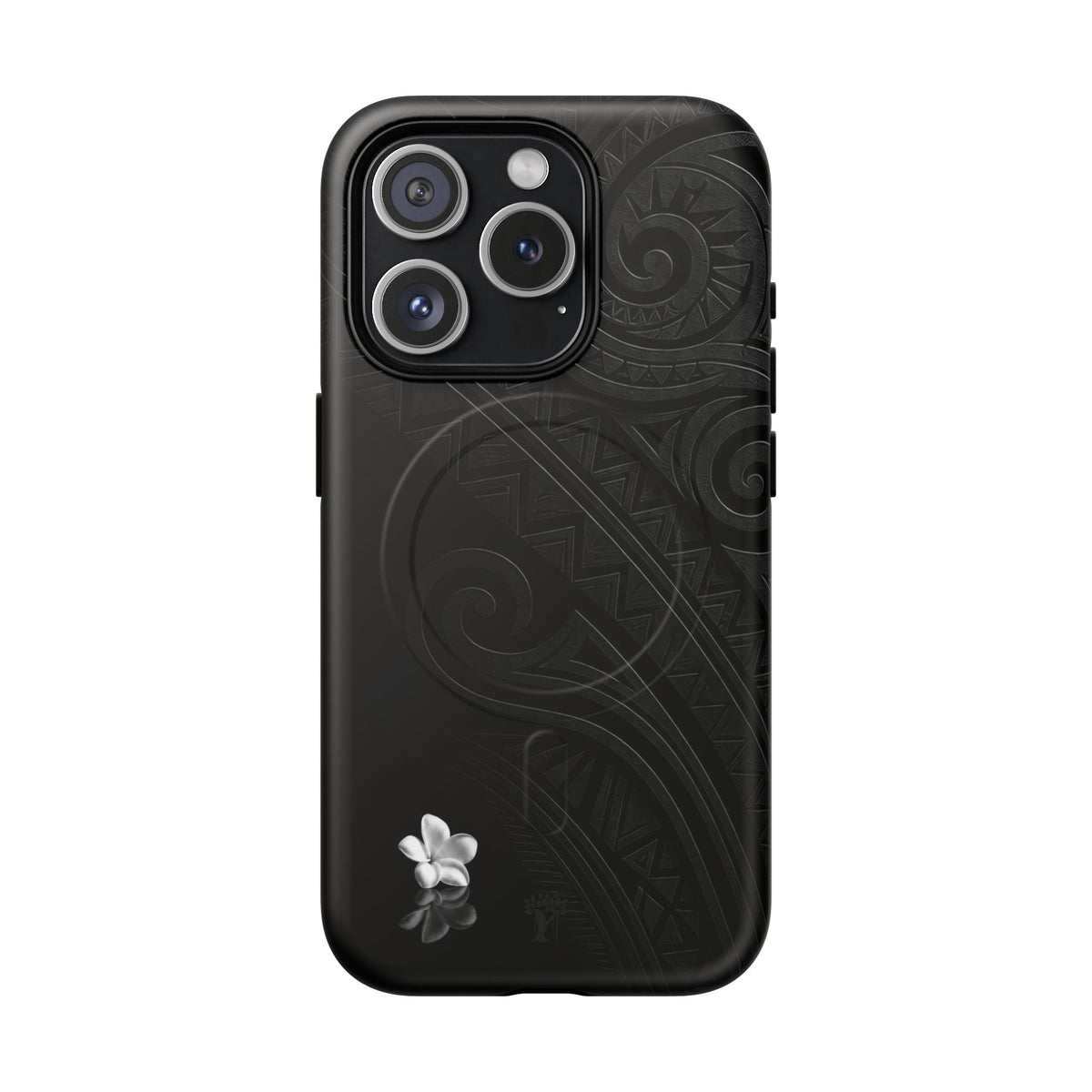 Plumeria Aka Magnetic Case for iPhone iPhone 15 Pro Matte The Local Banyan