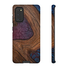Rooted Tough Samsung Galaxy Case Samsung Galaxy S20 Glossy - Hawaiian Koa Wood Island Strength Tribal Design - The Local Banyan