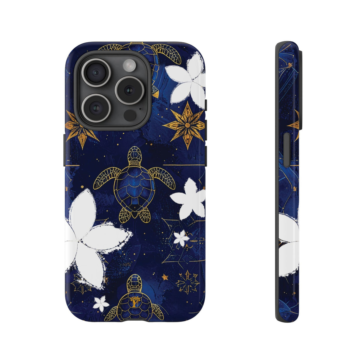 Tapa Hoku Honu Tough Case for iPhone iPhone 15 Plus Matte The Local Banyan