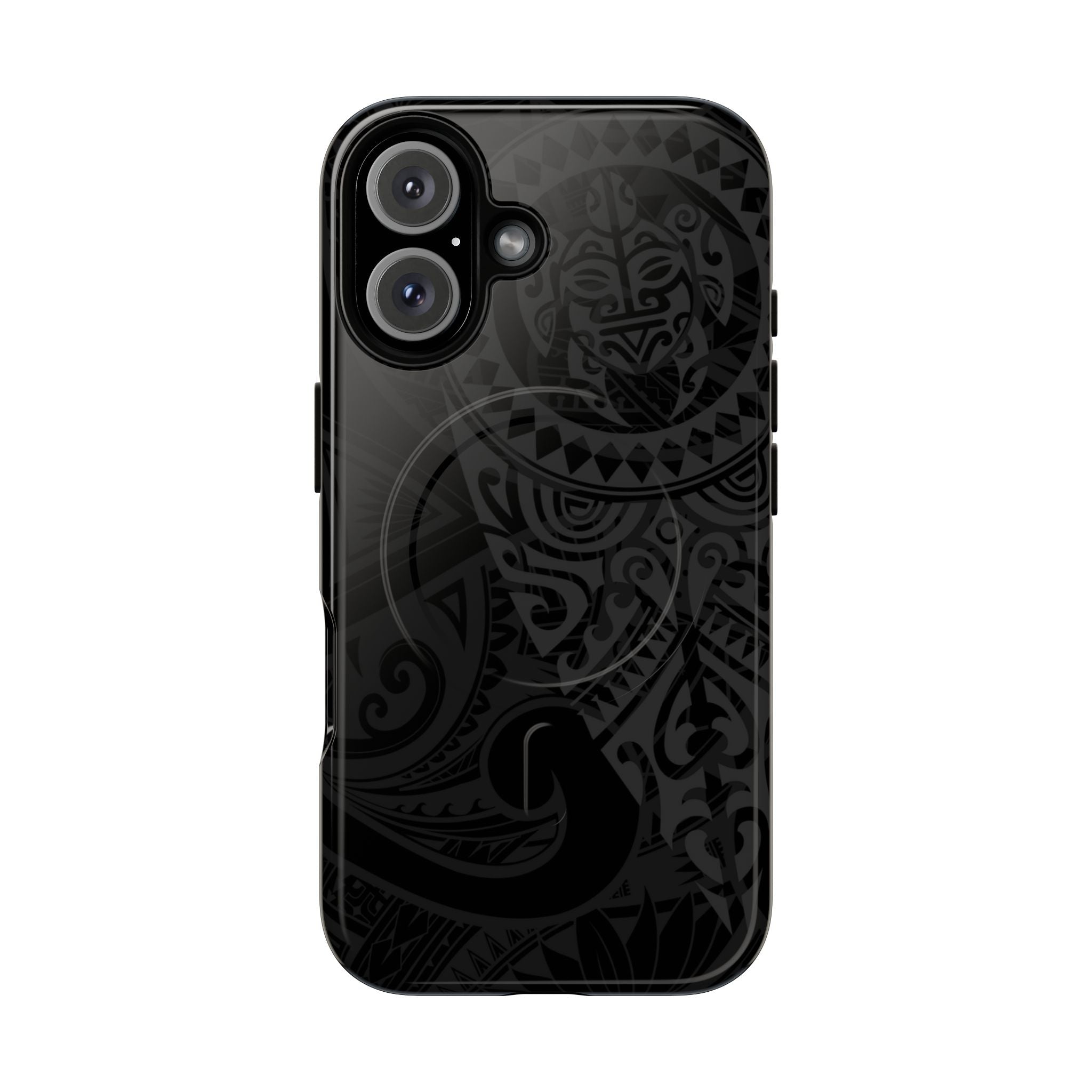 Tribal Guardian Magnetic Case for iPhone Phone Case The Local Banyan iPhone 16 Glossy