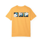 Coastal Bloom Garment Dyed Tee Red S The Local Banyan