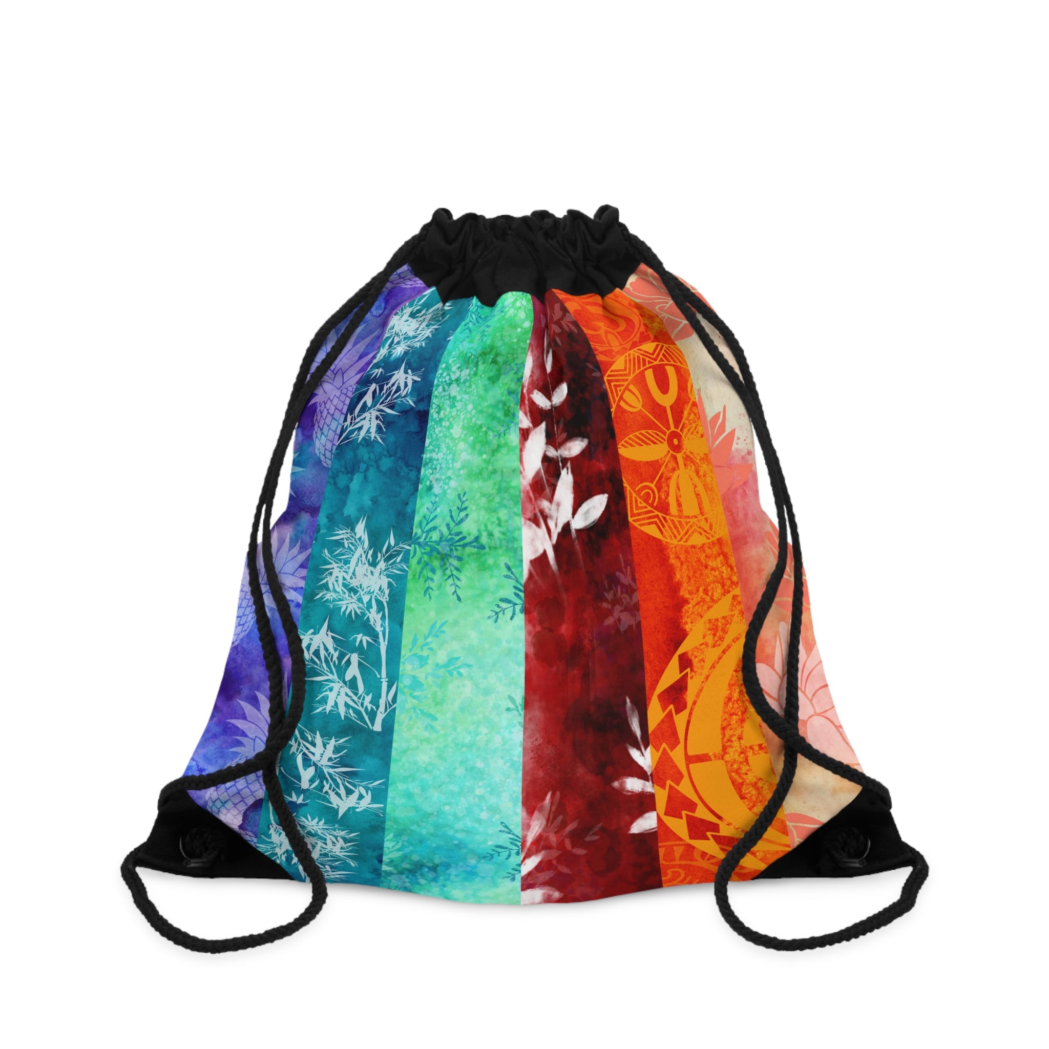 Island Vibes Drawstring Cinch Bag Backpack The Local Banyan