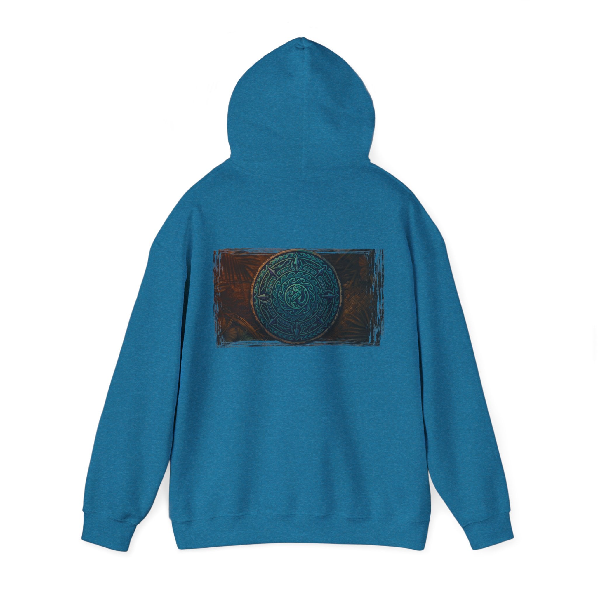 Makau Mana Heavy Blended Hooded Sweatshirt Antique Sapphire S The Local Banyan