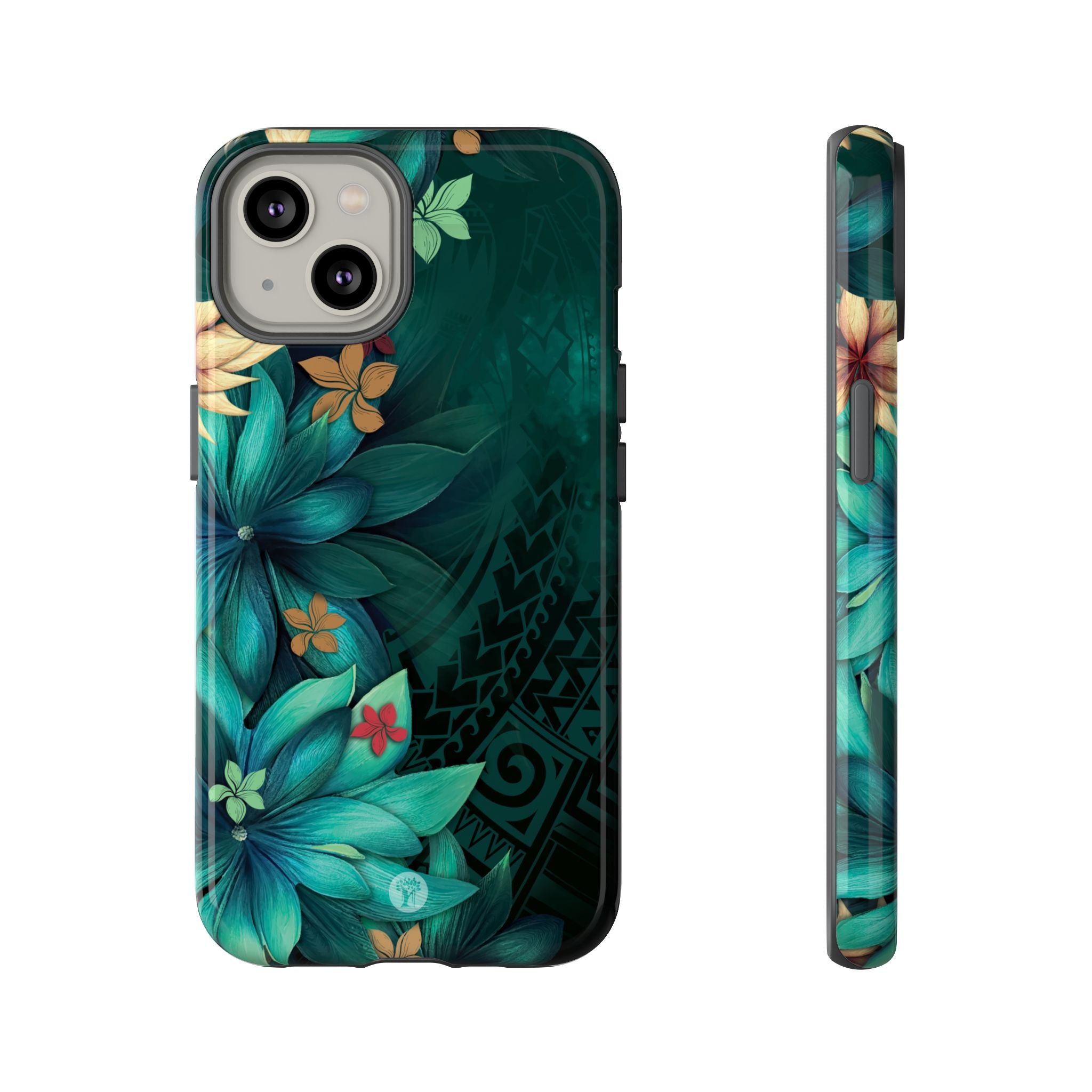 Aloha Whispers Tough Case for iPhone iPhone 14 Glossy The Local Banyan