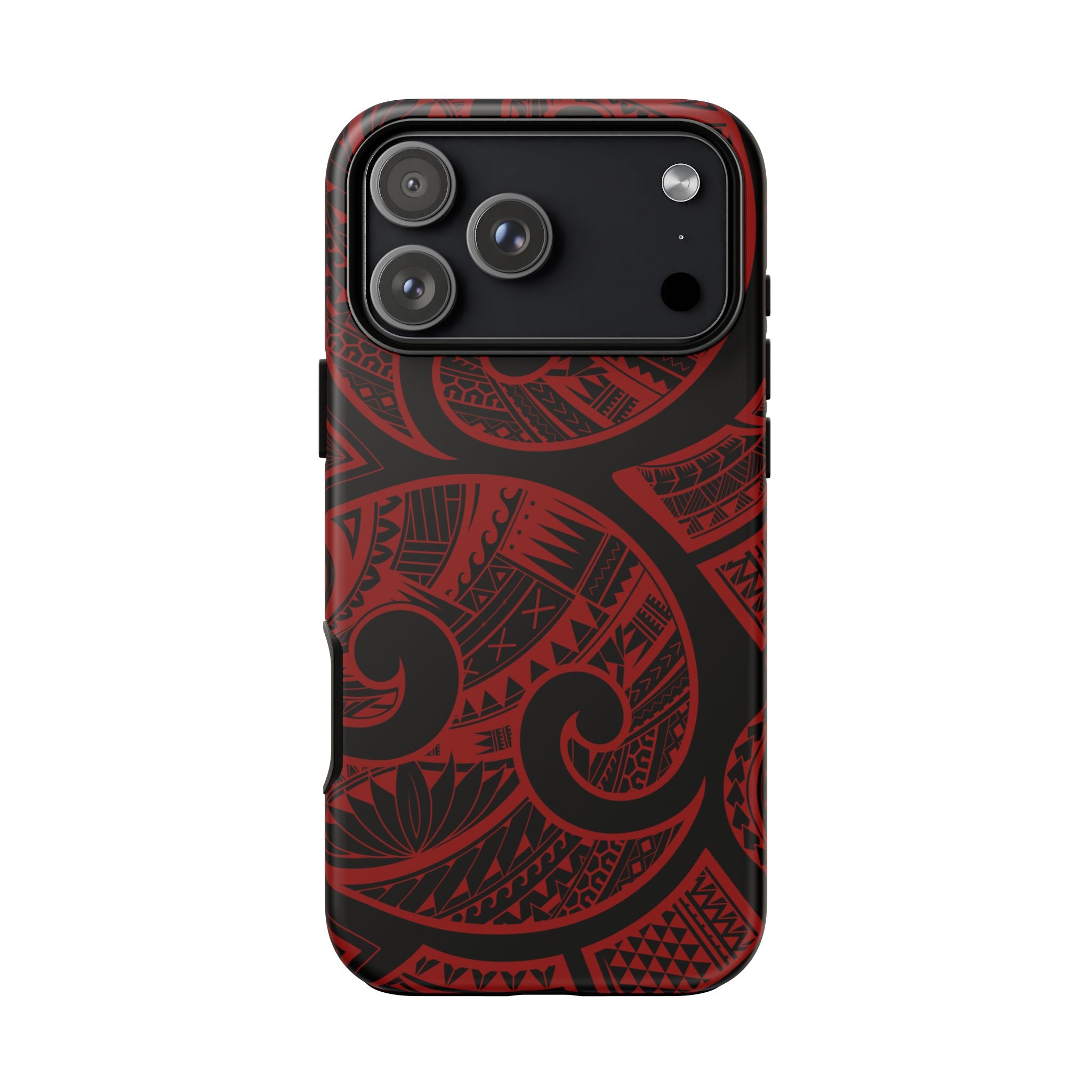Island Tribal Red Tough Case for iPhone Phone Case The Local Banyan iPhone 17 Pro Max Matte