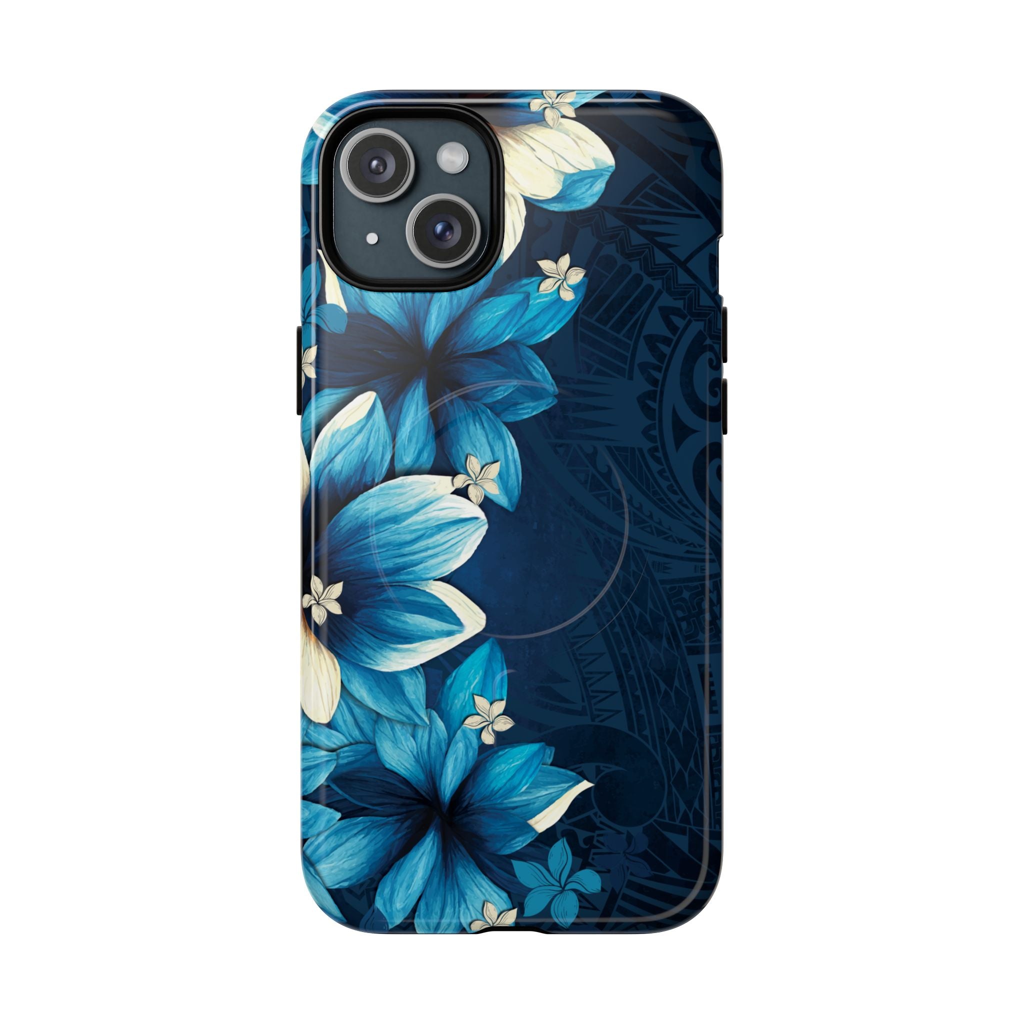 Leilani Nights Magnetic Tough Case for iPhone Phone Case The Local Banyan iPhone 15 Plus Glossy