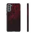Eternal Ember Tough Samsung Galaxy Case Samsung Galaxy S21 Plus Matte - Hawaiian Red Tribal Polynesian Design - The Local Banyan