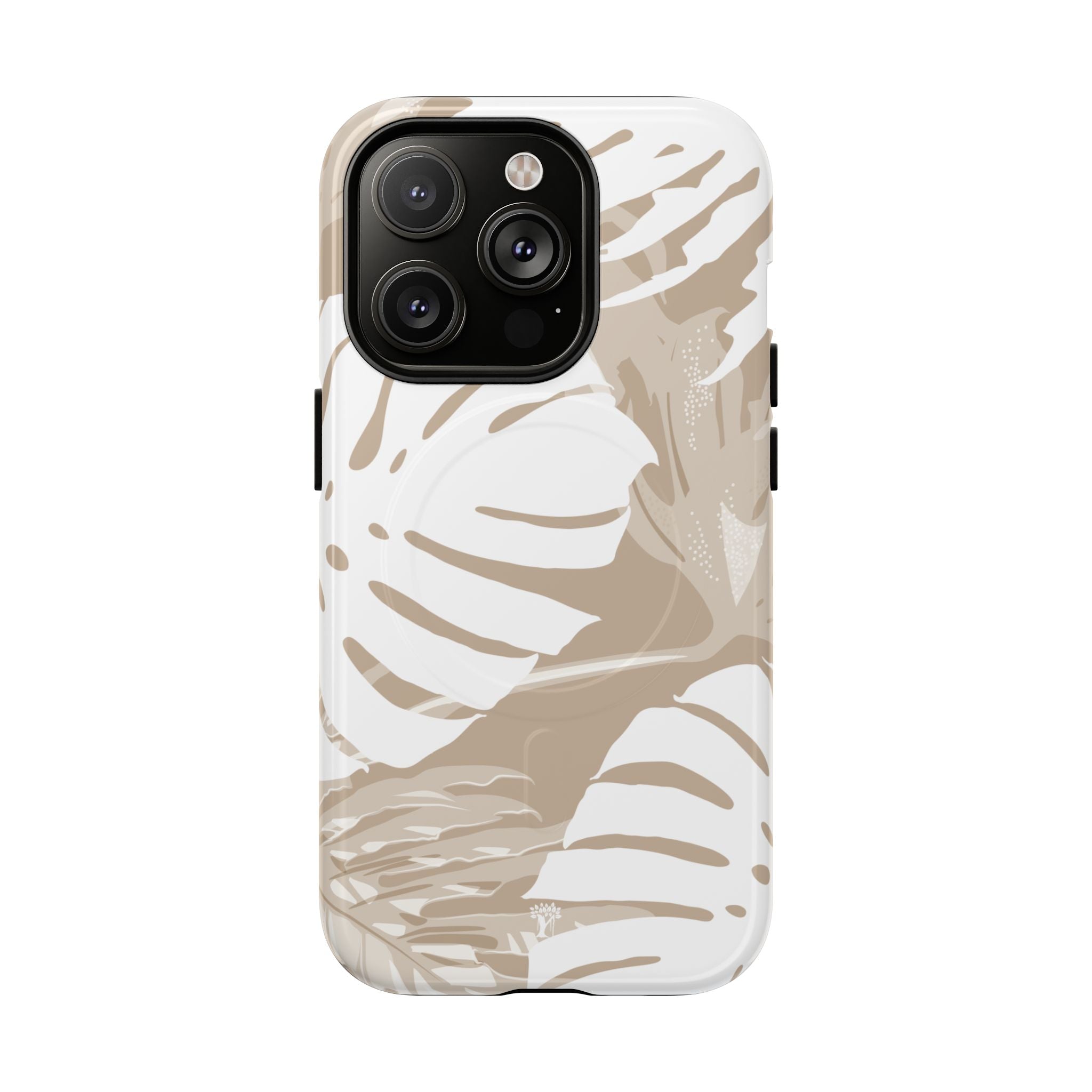 Exotic Monstera MagSafe Compatible Case for iPhone iPhone 14 Pro Glossy The Local Banyan