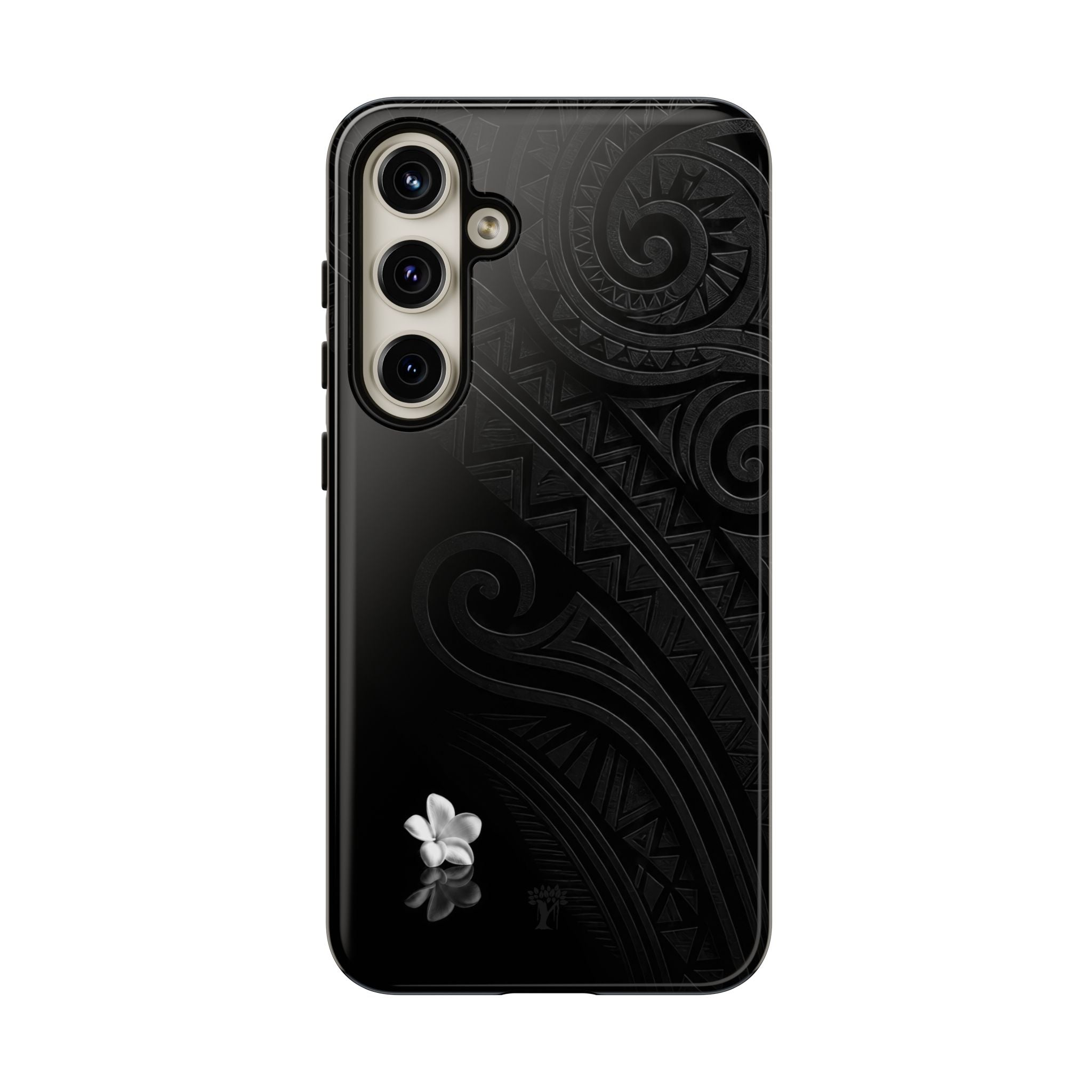 Plumeria Aka Tough Case for Samsung Galaxy Samsung Galaxy S24 Plus Glossy The Local Banyan