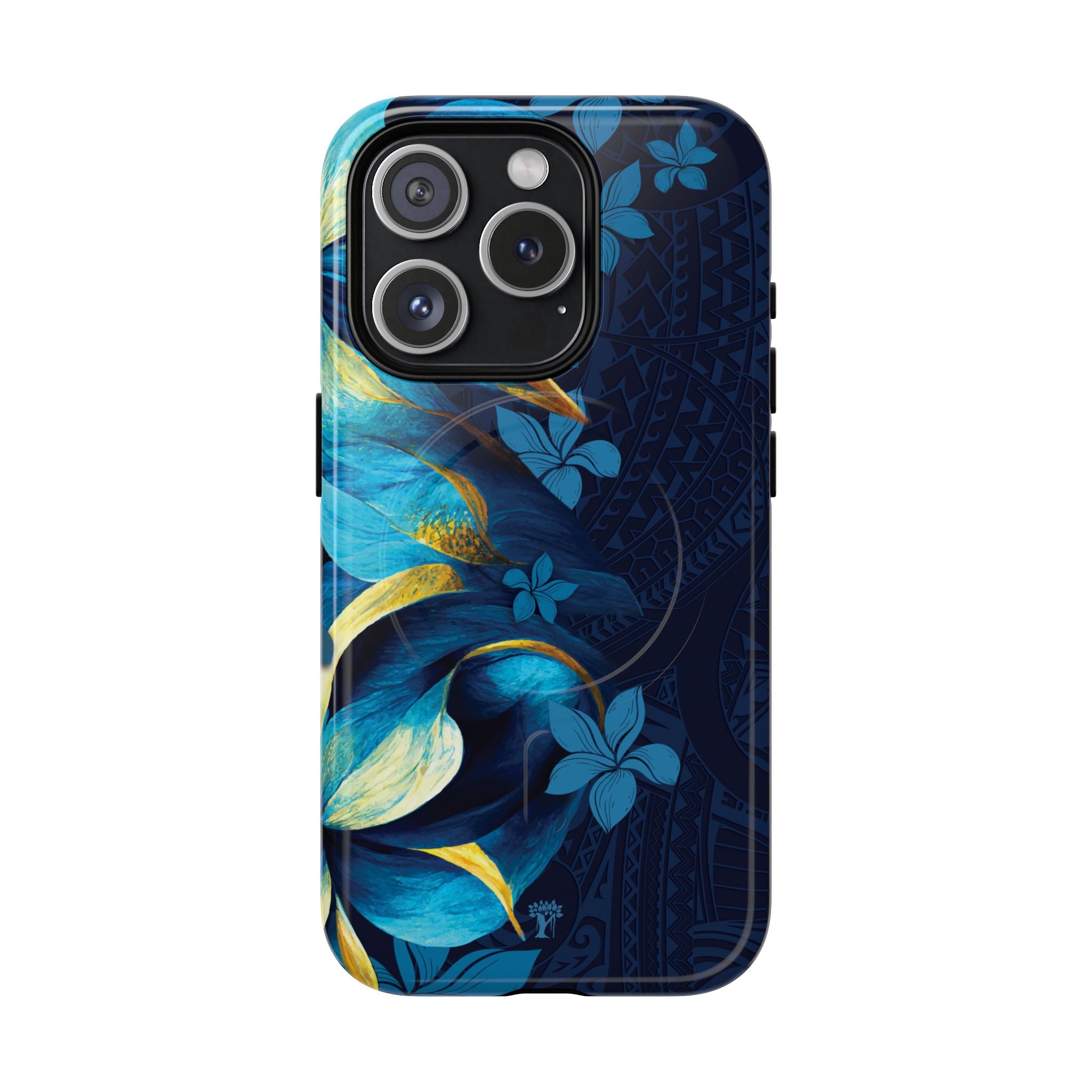 Pō Mahina Magnetic Case for iPhone iPhone 15 Pro Glossy The Local Banyan