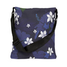 Vintage Blue Tote Bag with Adjustable Strap Totes The Local Banyan