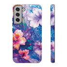 Aloha Wai Tough Samsung Galaxy Case Samsung Galaxy S22 Plus Glossy - Hawaiian Aloha Tropical Floral Design - The Local Banyan