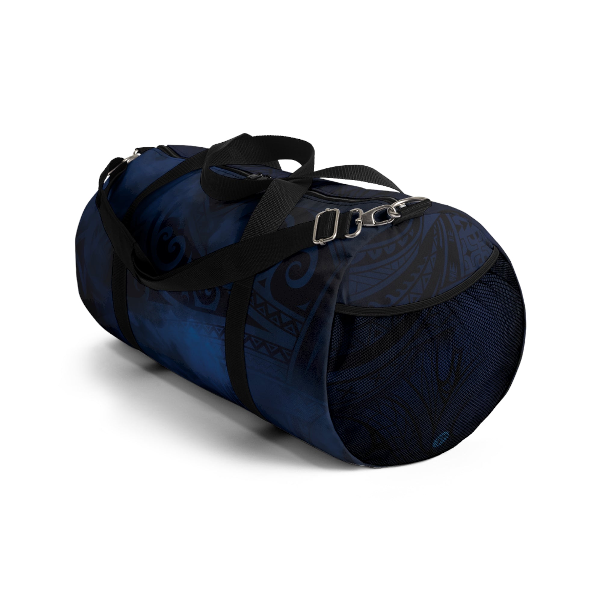 Midnight Essence Barrel Duffel Bag Bags Printify