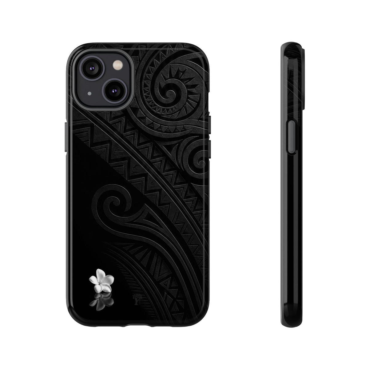 Plumeria Aka Tough Case for iPhone iPhone 14 Plus Glossy The Local Banyan