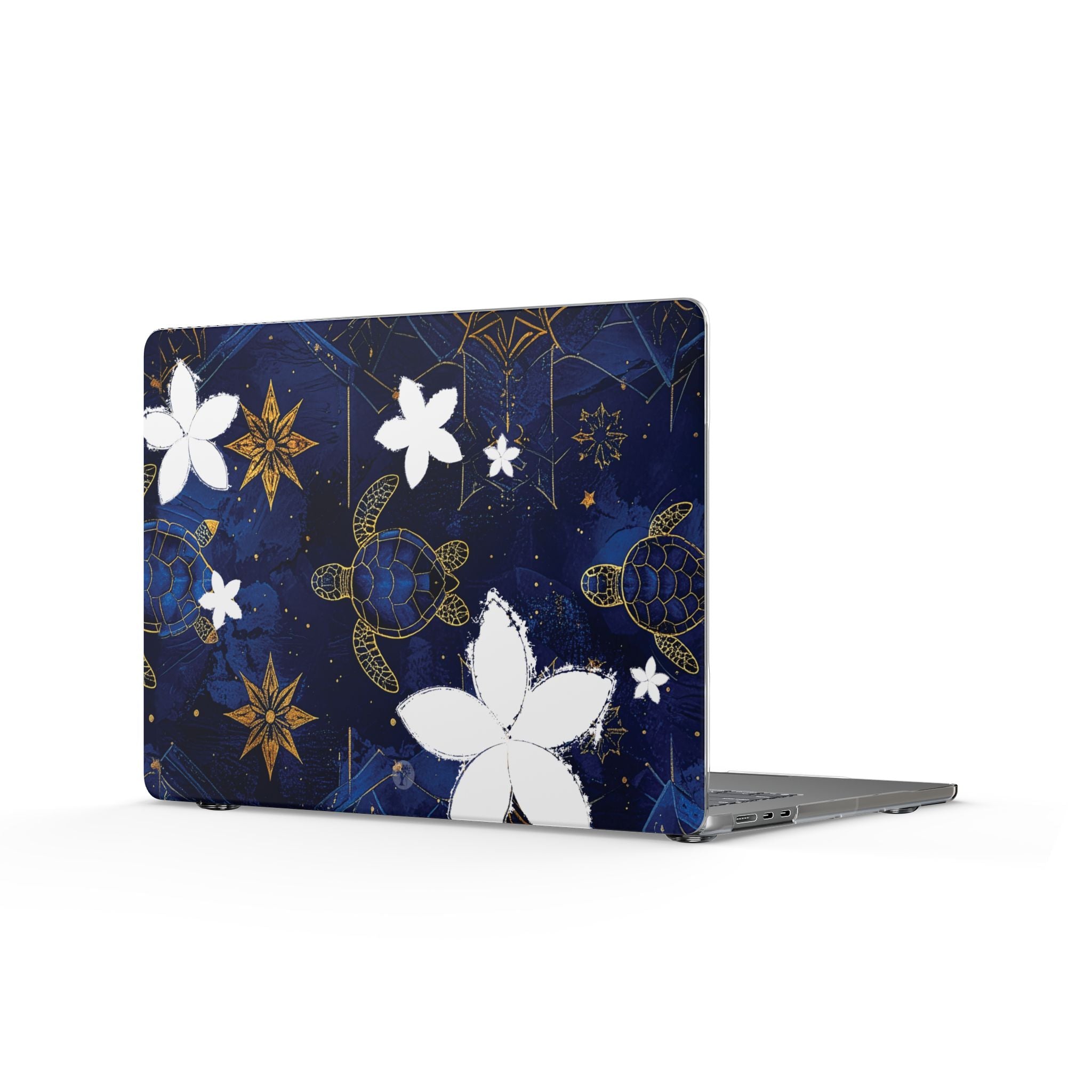 Tapa Hoku Honu MacBook Hard Case MacBook Air 15.3 Glossy The Local Banyan