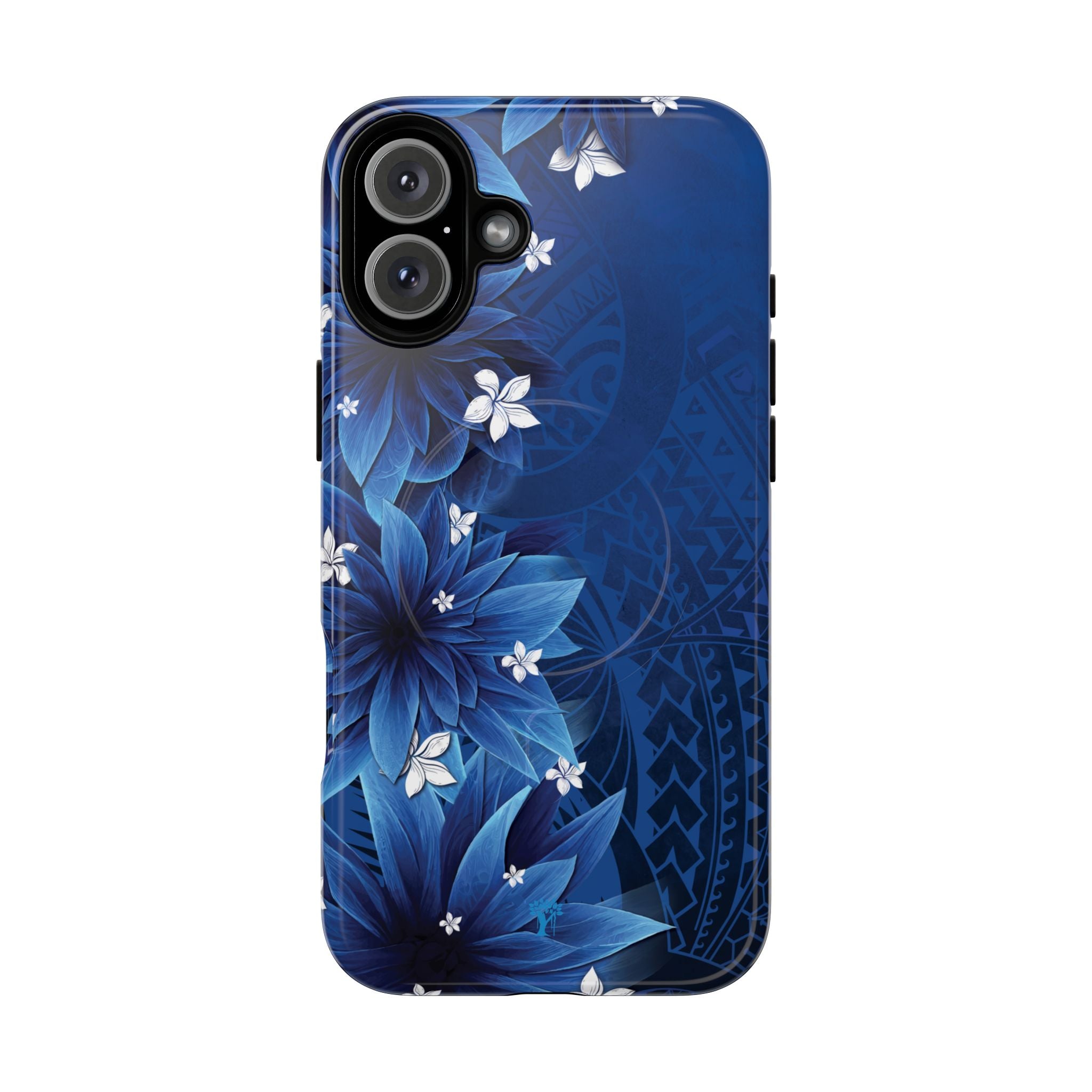 Hoku Pua Magnetic Case for iPhone iPhone 16 Plus Glossy The Local Banyan