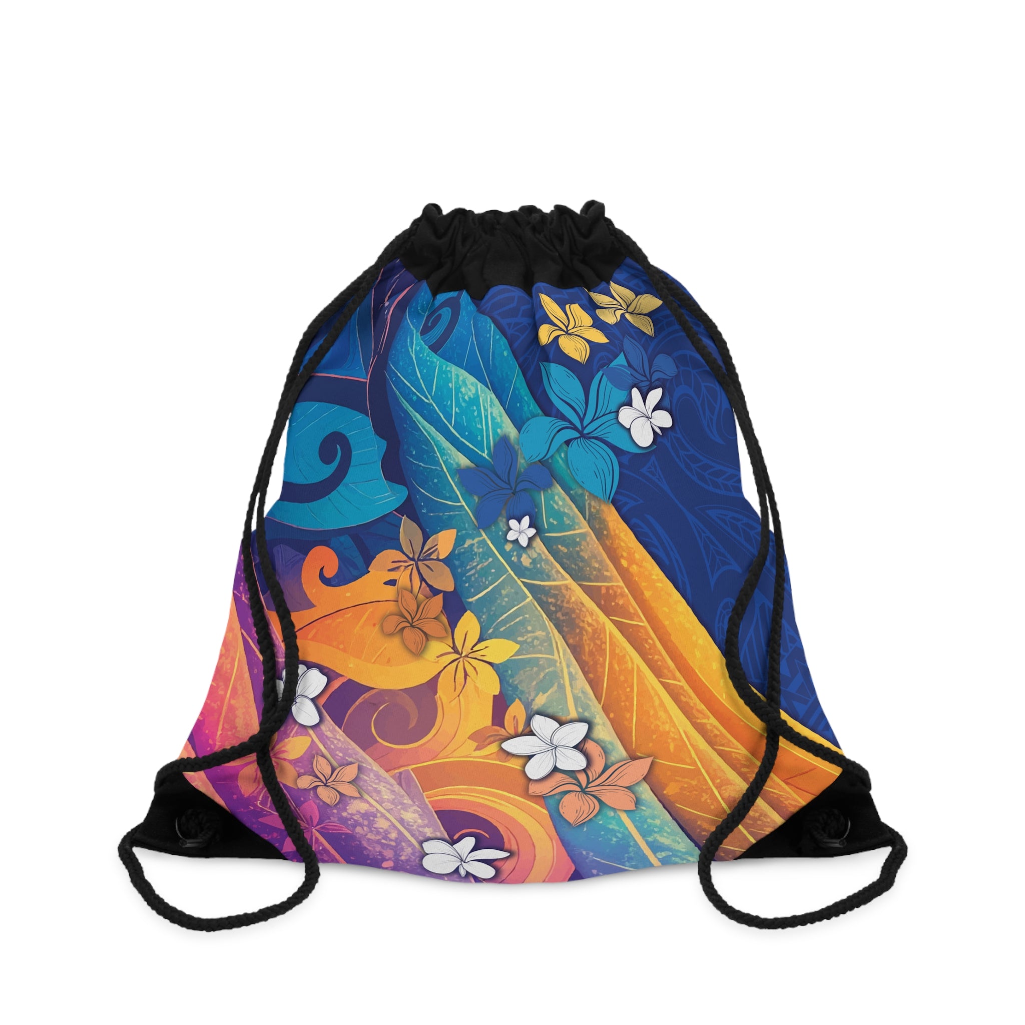 Mauna Sunrise Drawstring Cinch Bag Backpack The Local Banyan