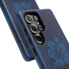 Kikokiko Lehua Tough Samsung Galaxy Case Side View - Dual Layer Drop Protection Hawaiian Phone Case - The Local Banyan