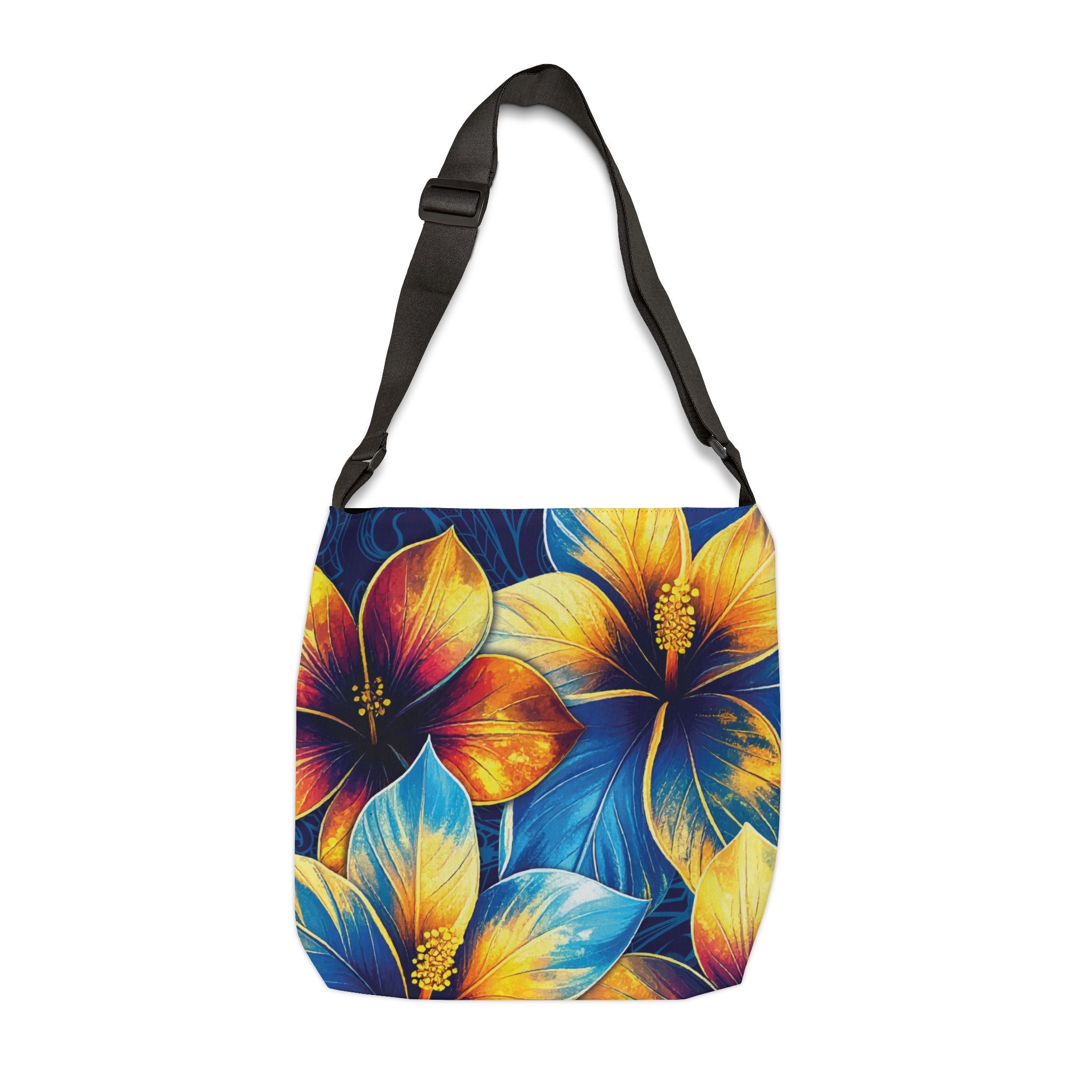 Pua La Tote Bag with Adjustable Strap Totes The Local Banyan 16" × 16''