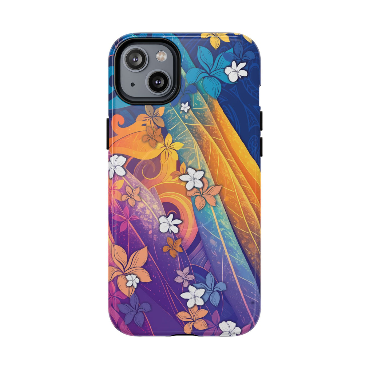 Mauna Sunrise MagSafe Compatible Tough Case for iPhone iPhone 14 Plus Glossy The Local Banyan