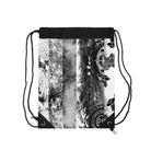 Monochrome Oasis Drawstring Cinch Bag Backpack The Local Banyan