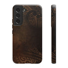 Aloha Aina Tough Samsung Galaxy Case Samsung Galaxy S22 Matte - Hawaiian Earth Tone Polynesian Tribal Design - The Local Banyan