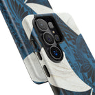 Hana Breeze Tough Samsung Galaxy Case Side View - Dual Layer Drop Protection Hawaiian Phone Case - The Local Banyan