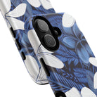 Eternal Blue Plumeria Magnetic Case for iPhone Phone Case The Local Banyan