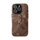 Paa Guardian MagSafe iPhone Case iPhone 16 Pro Matte - Hawaiian Copper Carved Tiki Polynesian Design - The Local Banyan