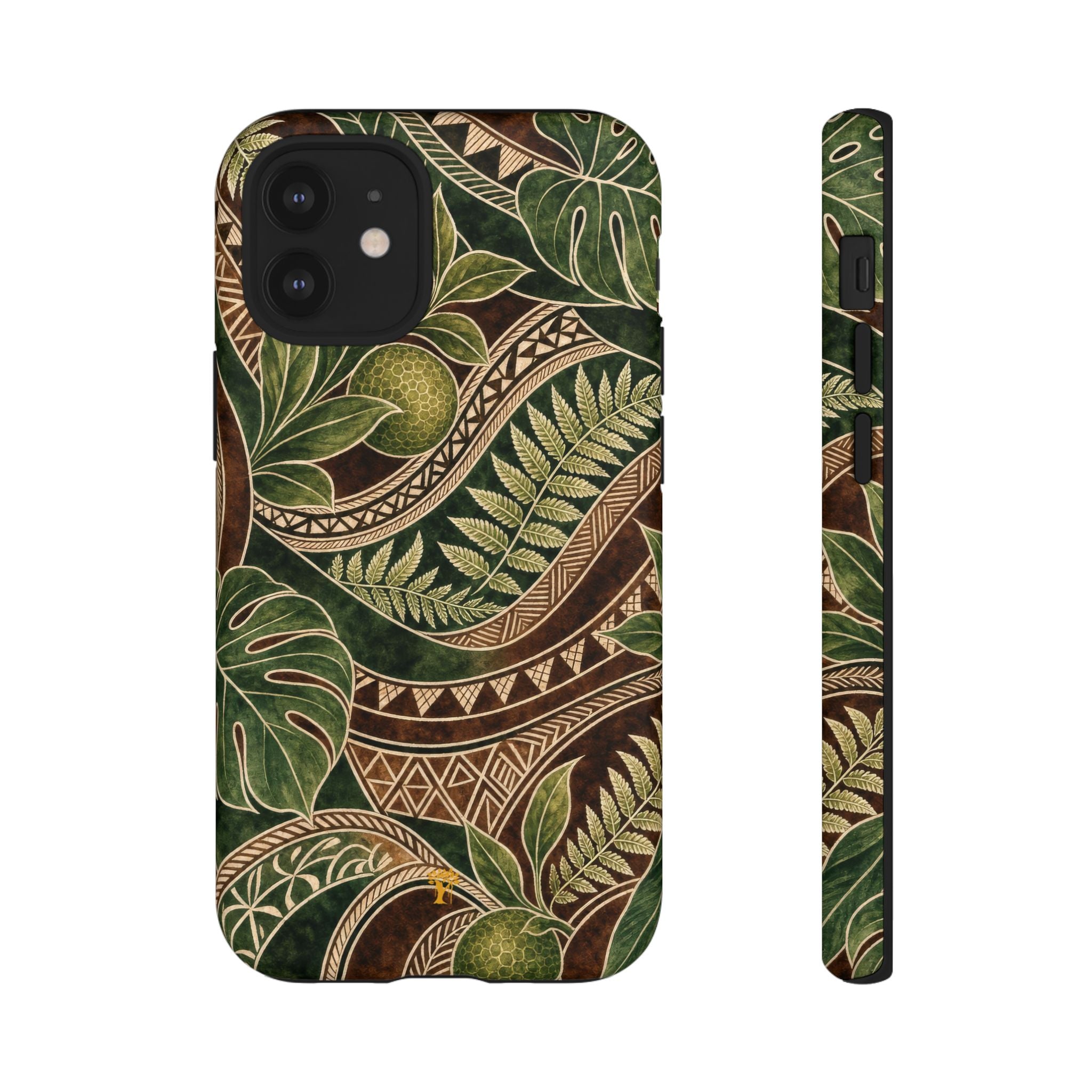 Tapa Honua Tough Case for iPhone iPhone 12 Mini Matte The Local Banyan