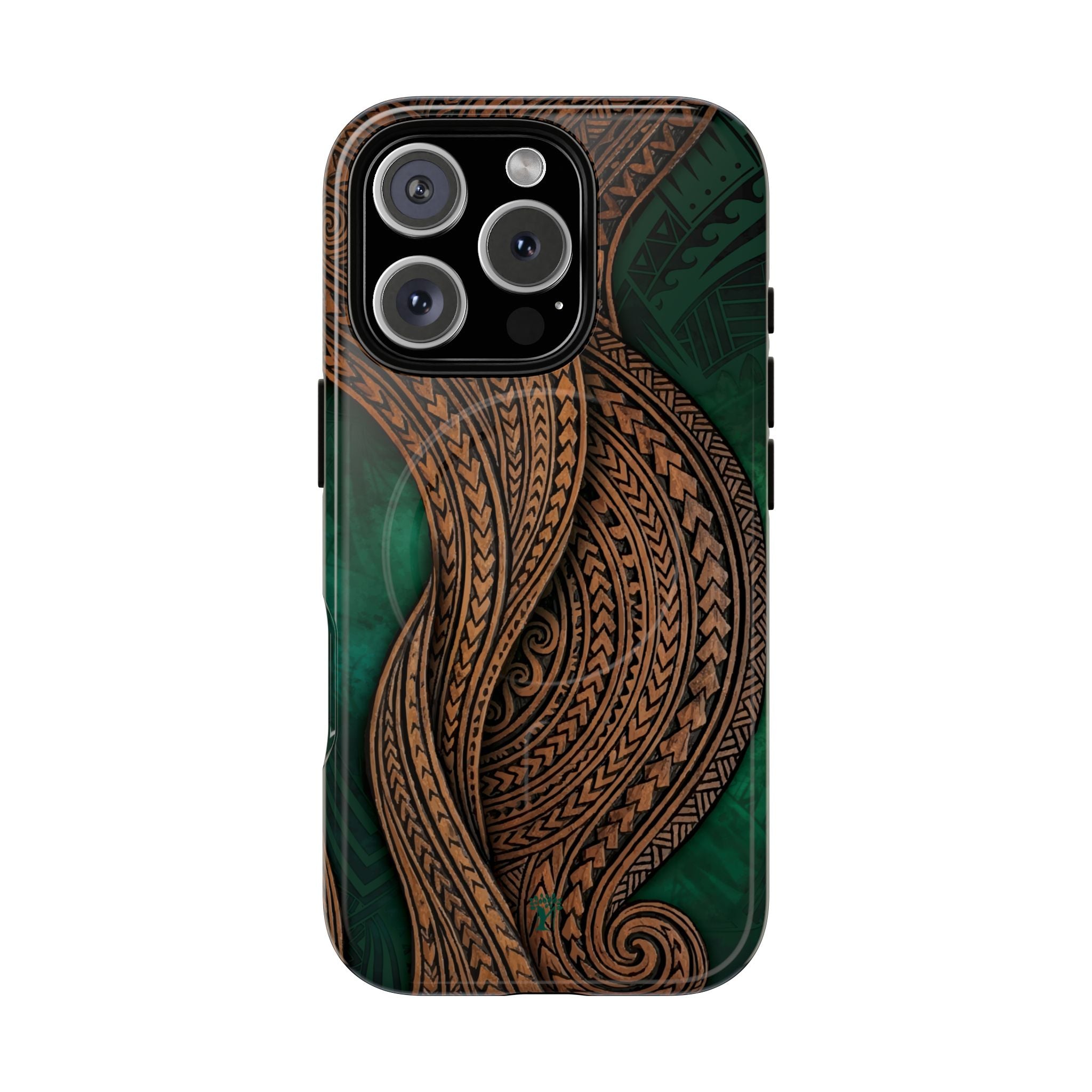 Island Kālai MagSafe Compatible Case for iPhone iPhone 16 Pro Glossy The Local Banyan