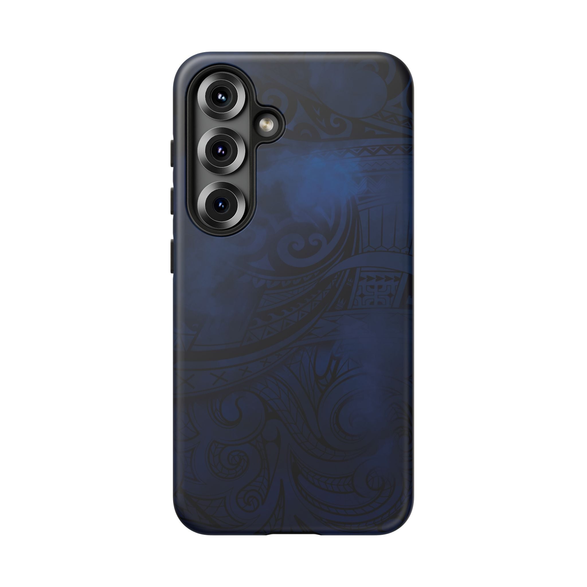 Midnight Essence Tough Samsung Galaxy Case Side View - Dual Layer Drop Protection Hawaiian Phone Case - The Local Banyan