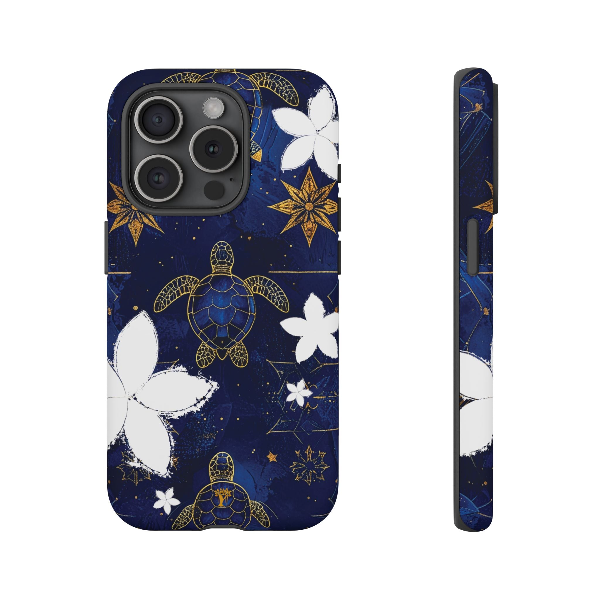Tapa Hoku Honu Tough Case for iPhone iPhone 15 Pro Matte The Local Banyan