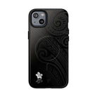 Plumeria Aka Magnetic Case for iPhone iPhone 14 Plus Glossy The Local Banyan