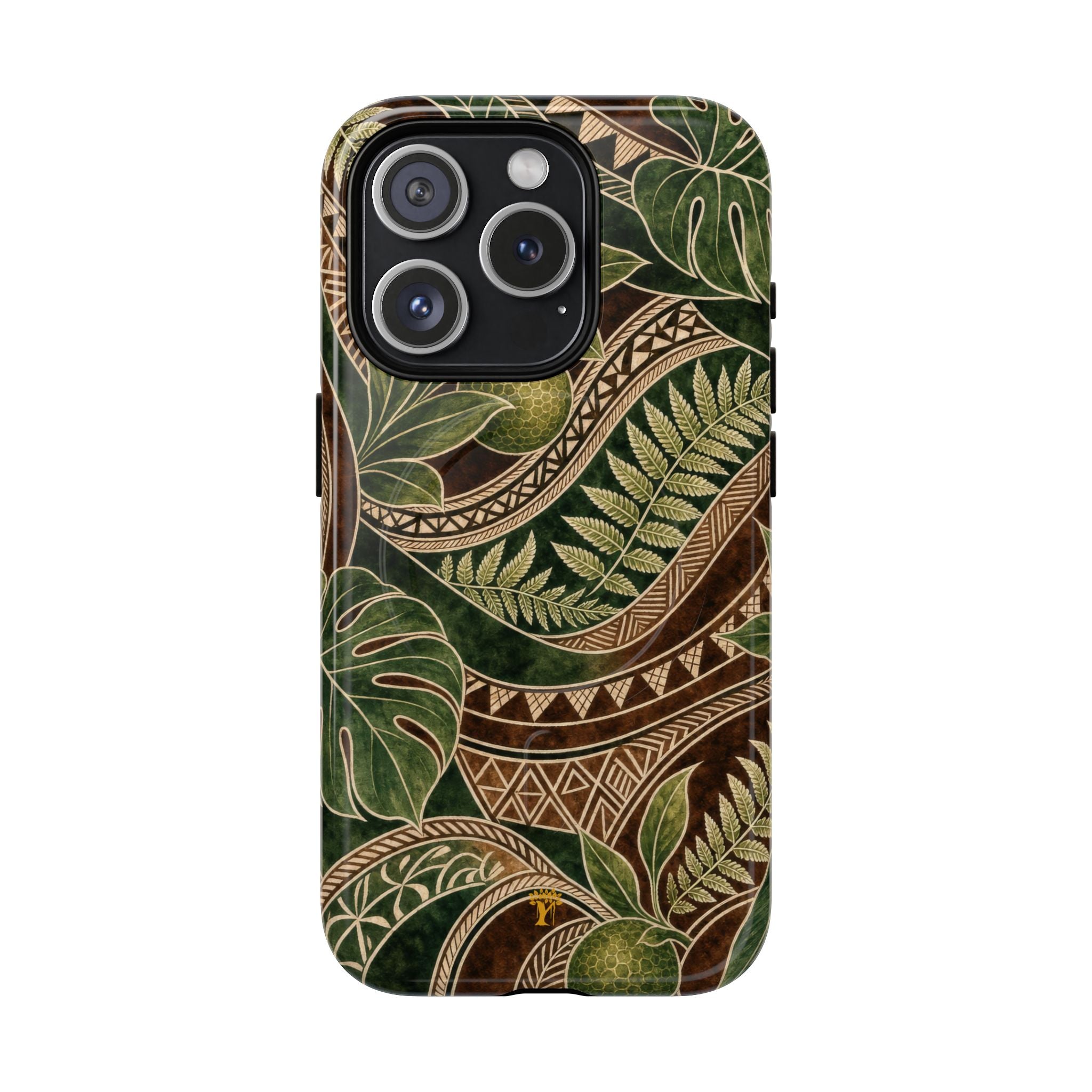 Tapa Honua Magnetic Case for iPhone iPhone 15 Pro Glossy The Local Banyan