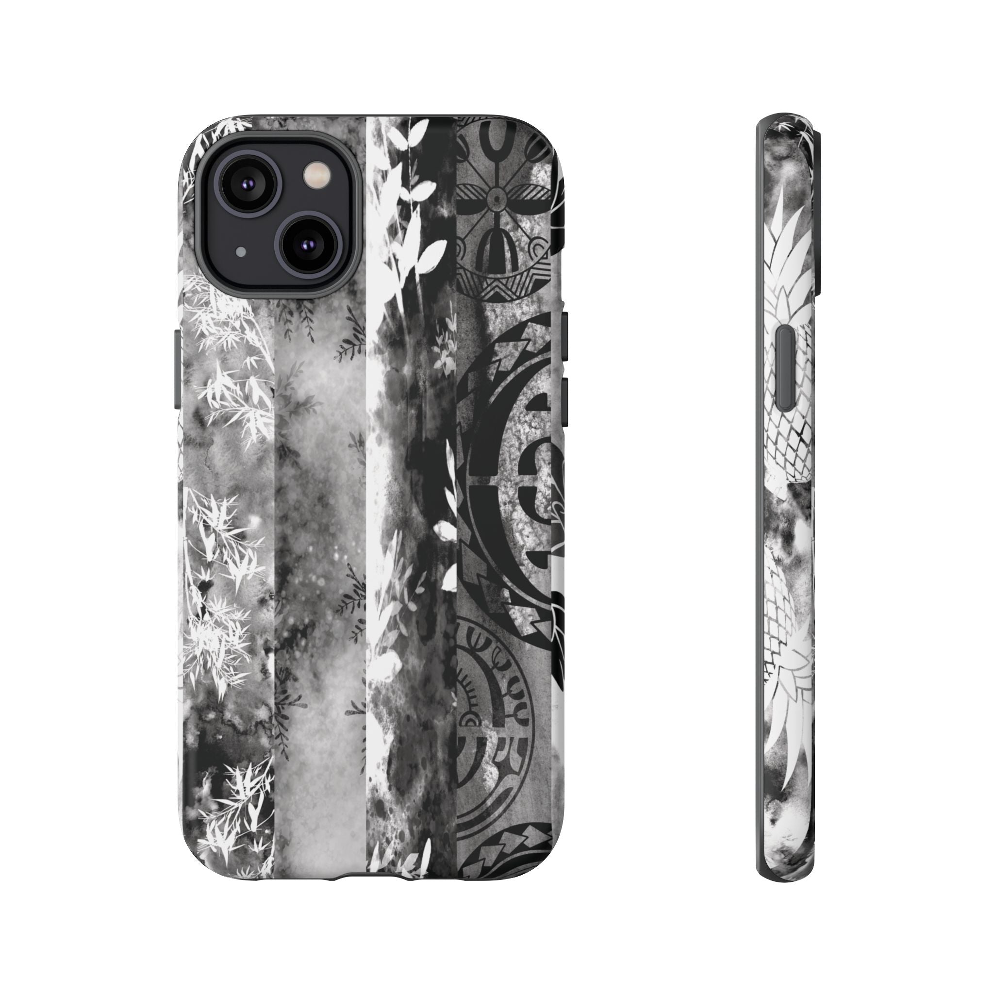 Monochrome Oasis Tough Case for iPhone Phone Case The Local Banyan iPhone 14 Plus Matte