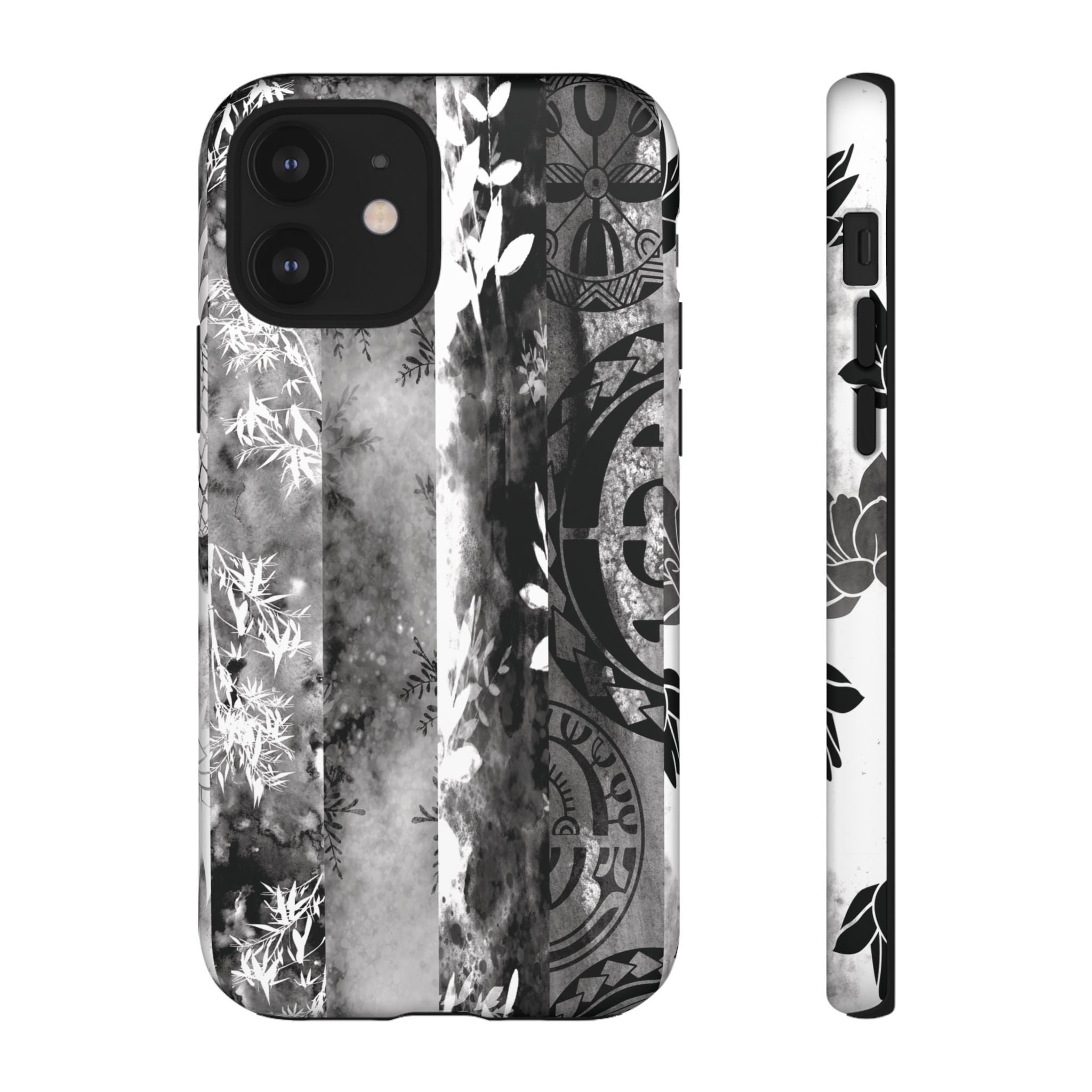 Monochrome Oasis Tough Case for iPhone Phone Case The Local Banyan iPhone 12 Matte