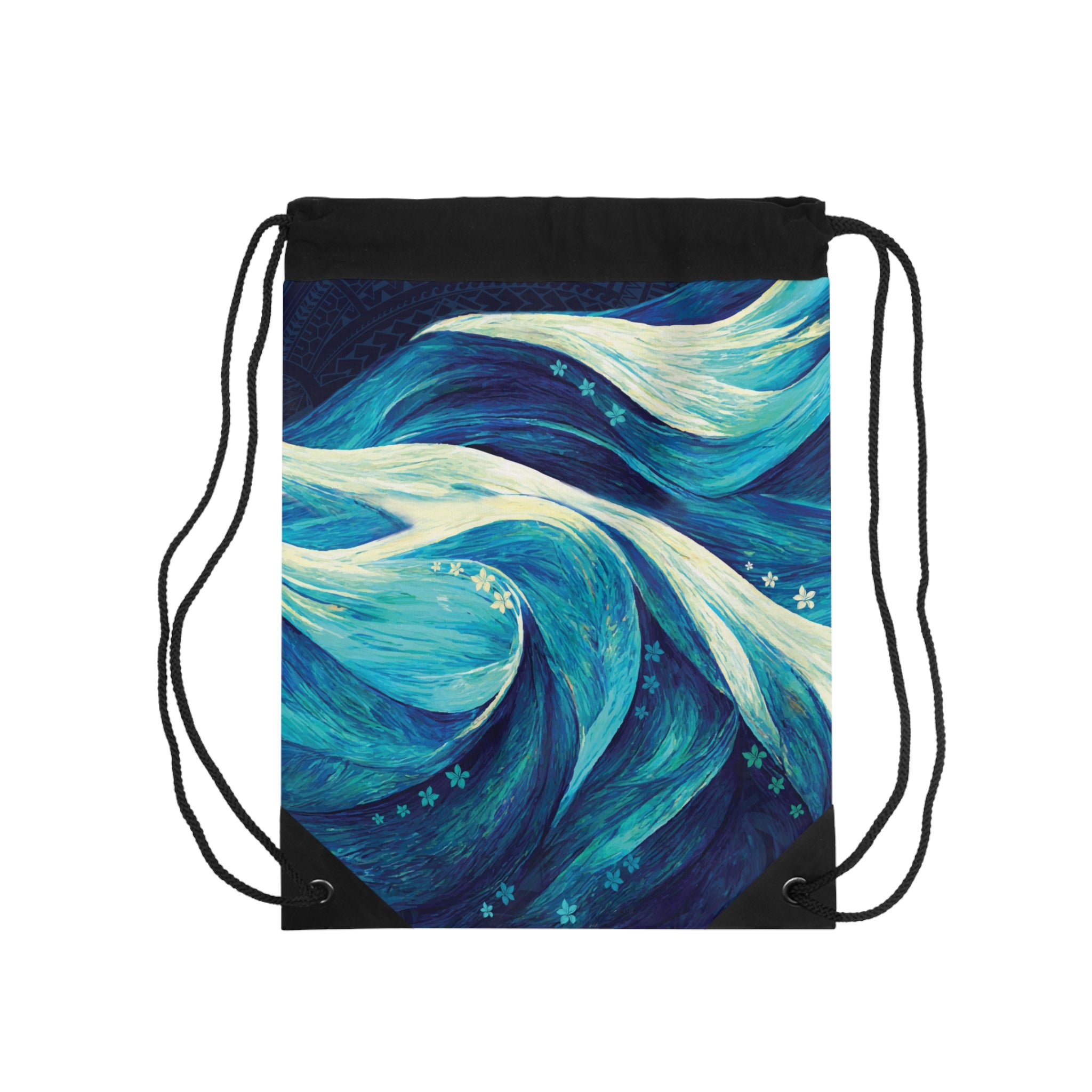Eternal Mana Drawstring Cinch Bag Backpack The Local Banyan One size