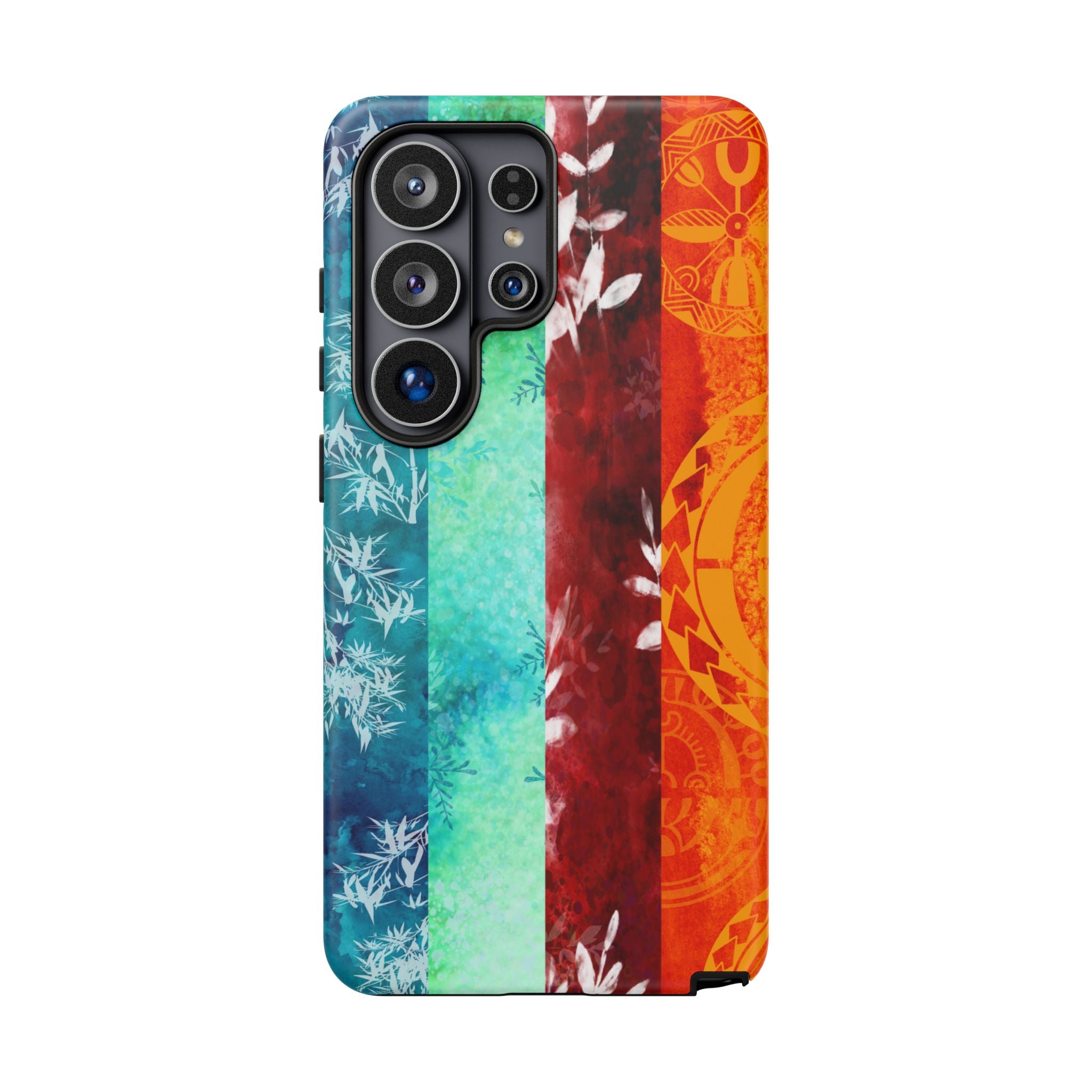 Island Vibes Tough Samsung Galaxy Case Samsung Galaxy S26 Ultra Matte - Hawaiian Colorful Tropical Floral Design - The Local Banyan