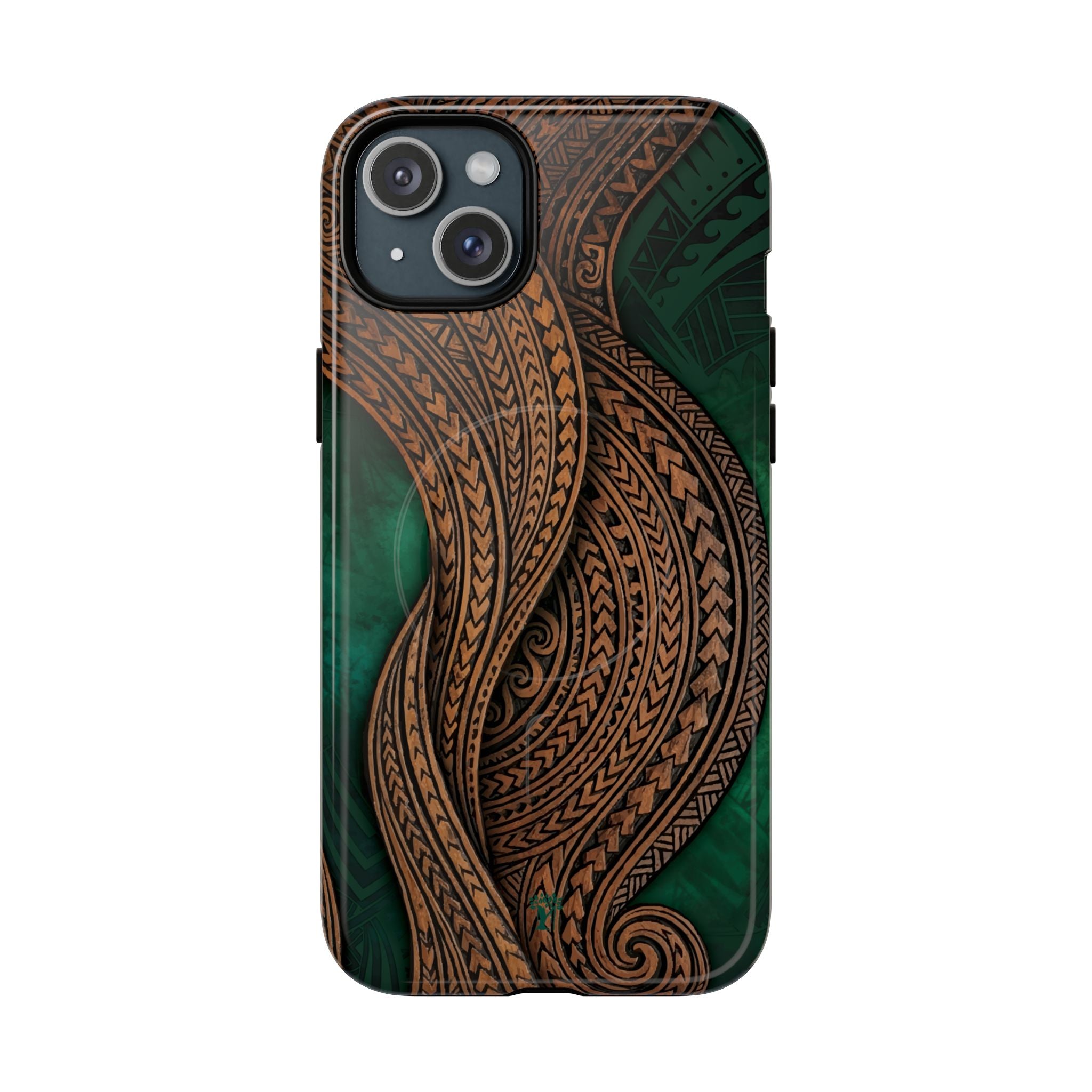 Island Kālai MagSafe Compatible Case for iPhone iPhone 15 Plus Glossy The Local Banyan