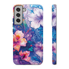 Aloha Wai Tough Samsung Galaxy Case Samsung Galaxy S22 Plus Matte - Hawaiian Aloha Tropical Floral Design - The Local Banyan