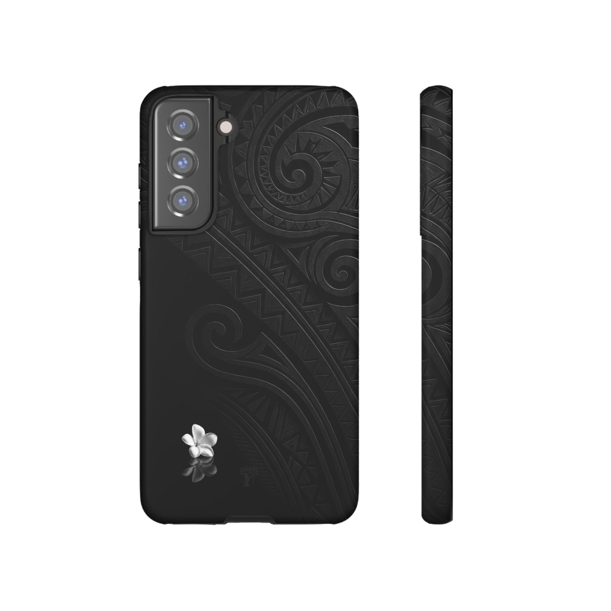 Plumeria Aka Tough Case for Samsung Galaxy Samsung Galaxy S21 FE Matte The Local Banyan