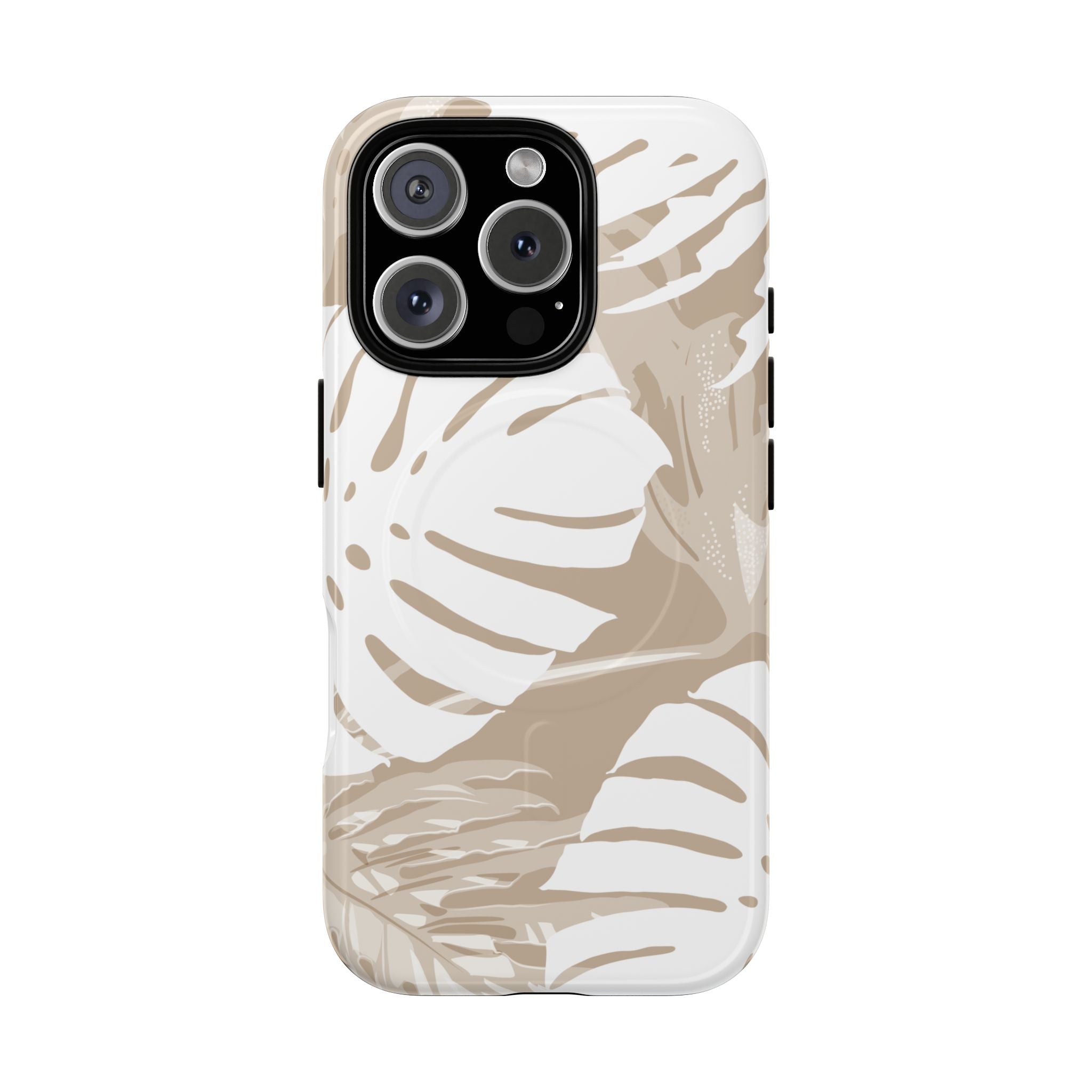 Exotic Monstera Magnetic Case for iPhone Phone Case The Local Banyan iPhone 16 Pro Glossy