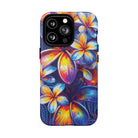 Sunset Ink MagSafe iPhone Case Side View - Dual Layer Drop Protection Hawaiian Phone Case - The Local Banyan