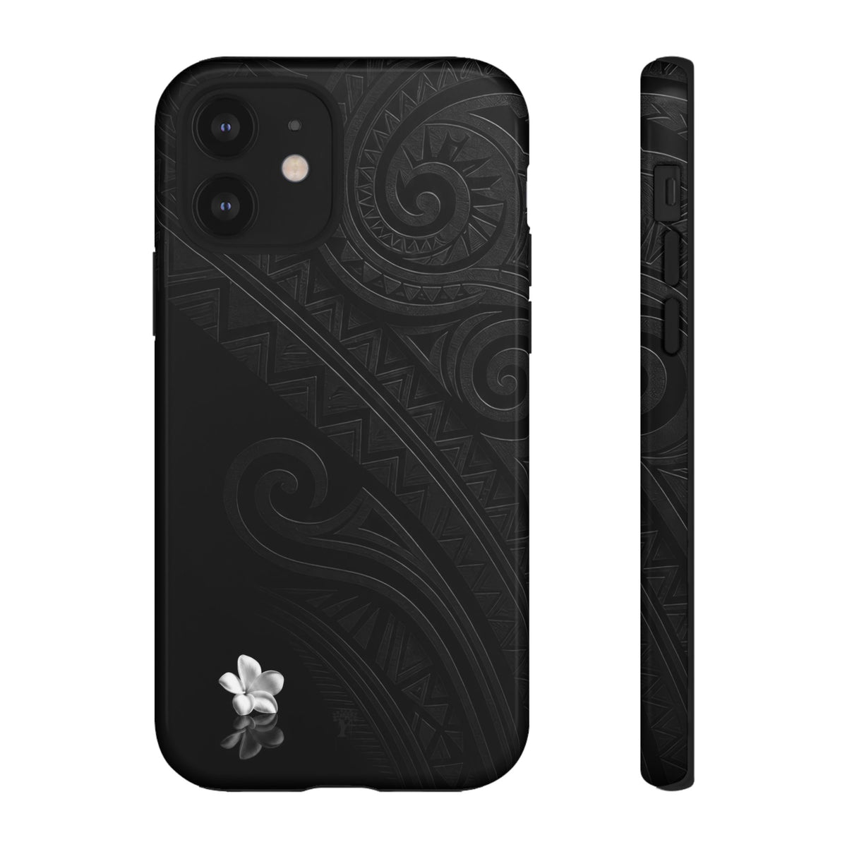 Plumeria Aka Tough Case for iPhone iPhone 12 Glossy The Local Banyan