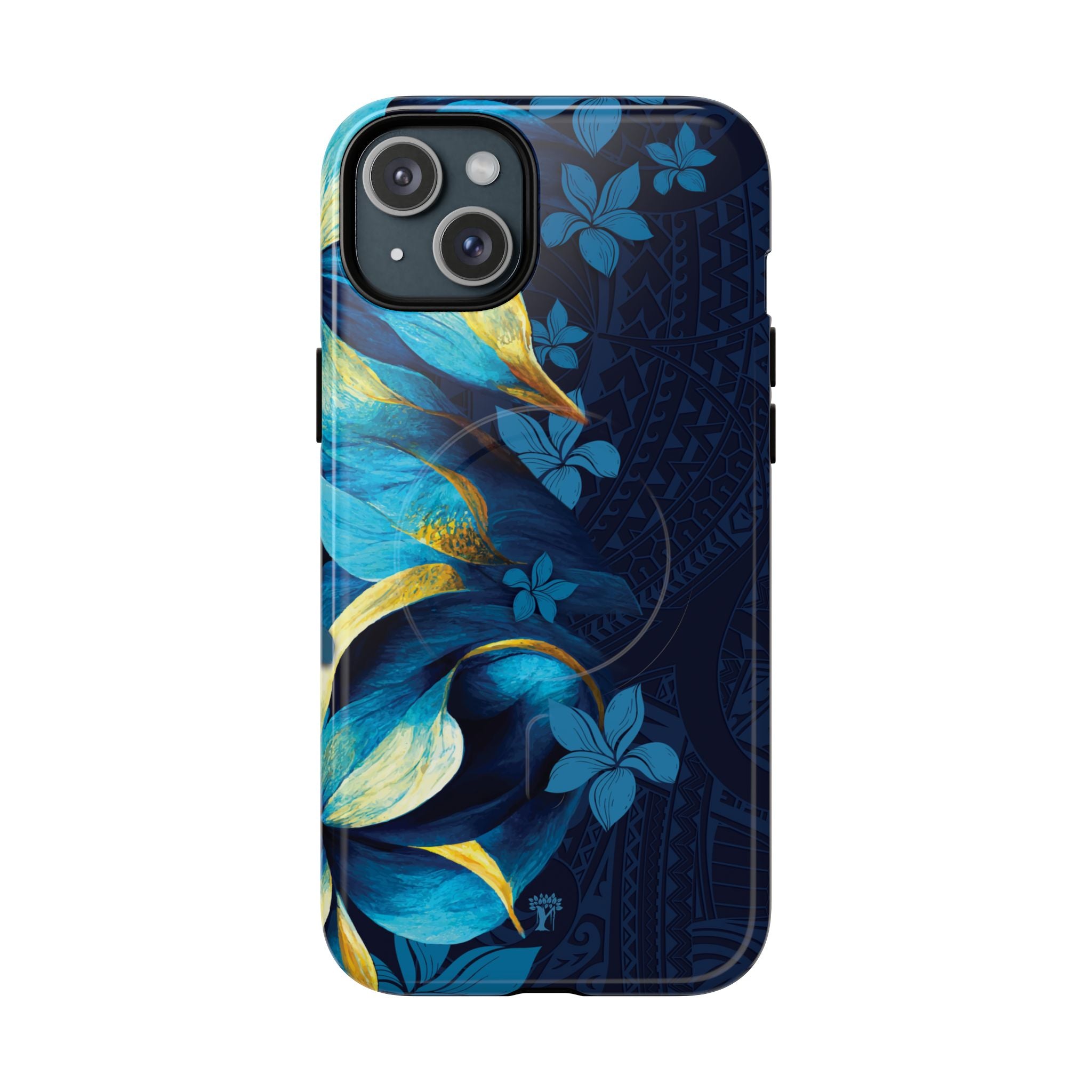 Pō Mahina Magnetic Case for iPhone iPhone 15 Plus Glossy The Local Banyan