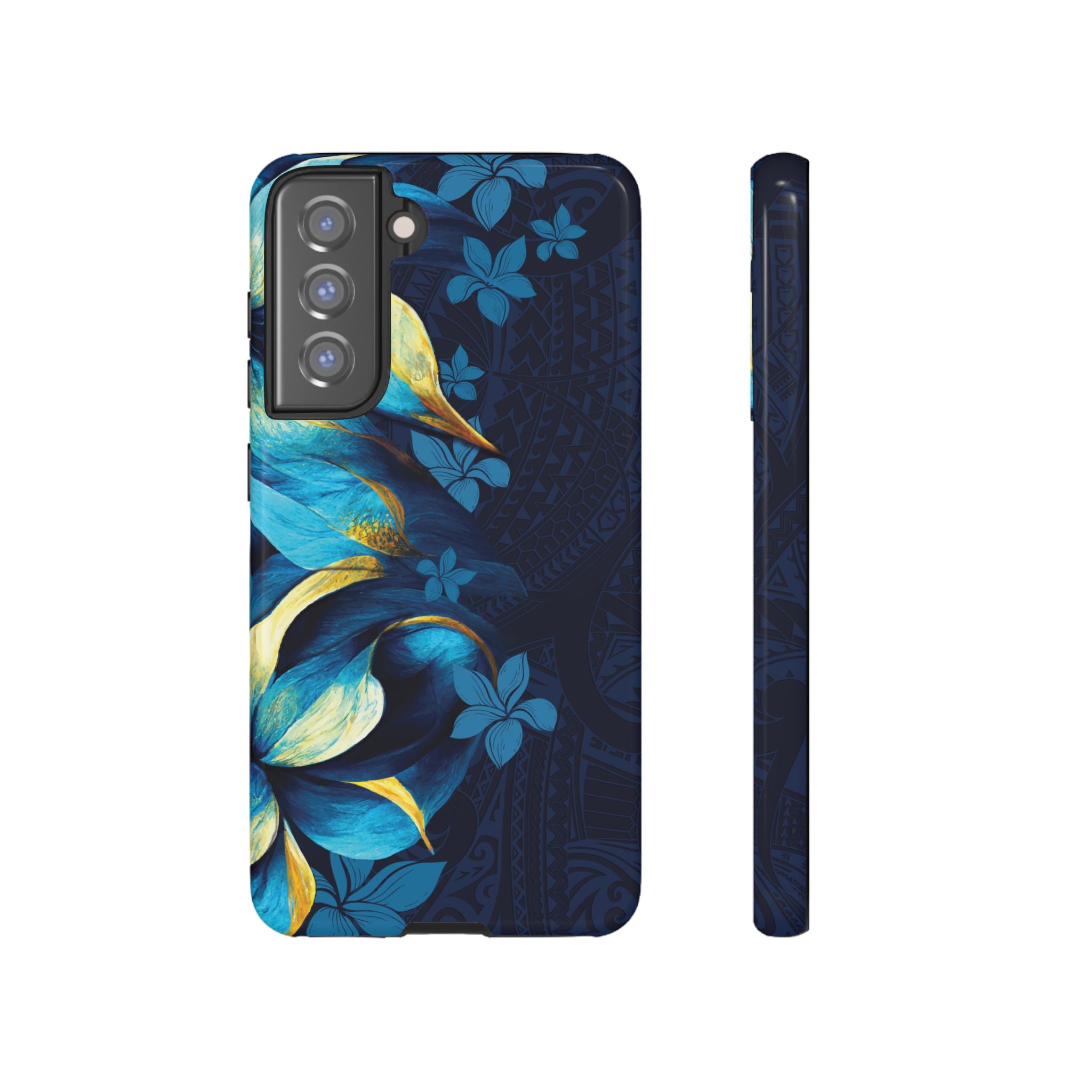 Pō Mahina Tough Case for Samsung Galaxy Phone Case The Local Banyan Samsung Galaxy S21 FE Glossy